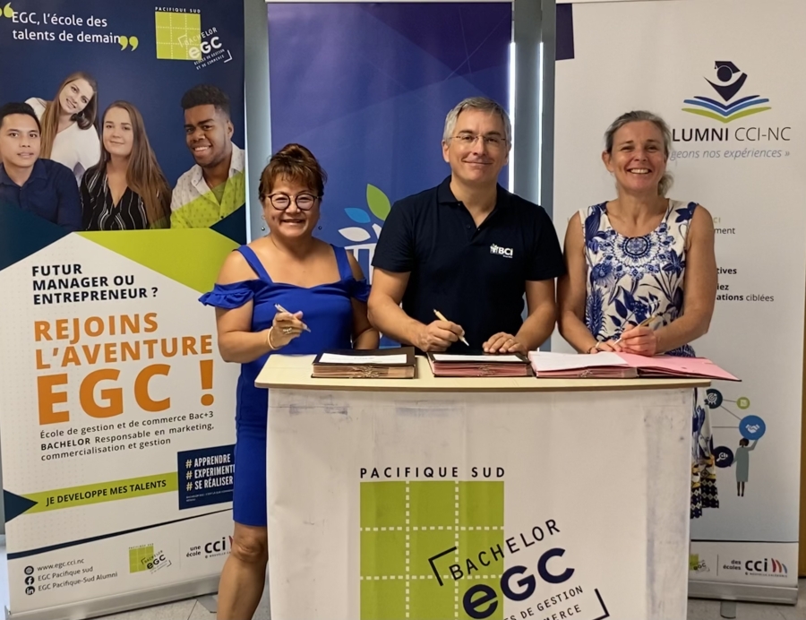 La BCI parraine la promotion 2025 de l'EGC Bachelor EGC, CCI de